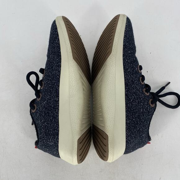 Allbirds Wool Runners Sneakers Dark Gray with Red Tabs women's Size 7 - Picture 5 of 8